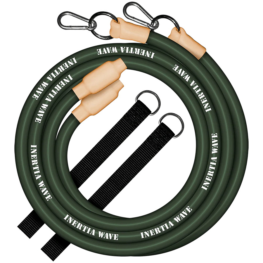 Inertia Wave® Solo Battle Rope Cardio Fitness Kit - Green